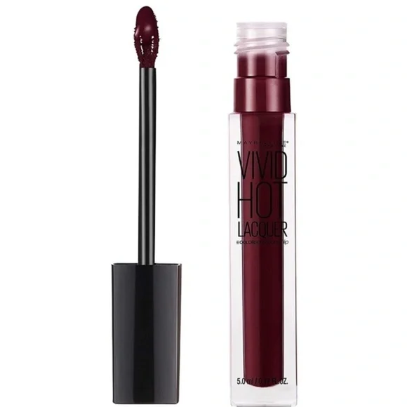 Maybelline New York Sensational Vivid Hot Lacquer Lip Gloss Retro - Picture 1 of 6